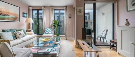 Flat-screen TV, offices