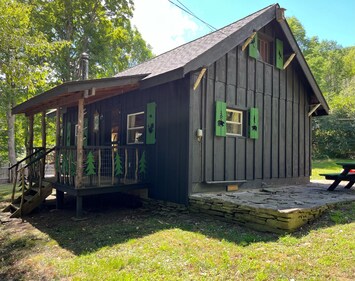 Front of cabin