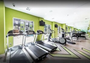Fitnessbereich