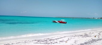 960 Sq. ft  Beach  Front Villa located in Steventon, Exuma,  Bahamas .