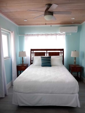 2 bedrooms, in-room safe, iron/ironing board, travel crib