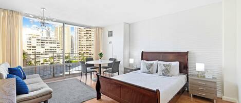 مكواة/لوح كي وواي فاي وملاءات أسرّة