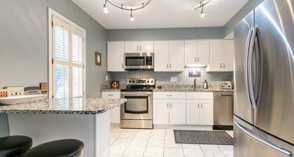 Gather, Relax & Explore — Townhome 1 Block from State Capitol Building with Backyard & Parking