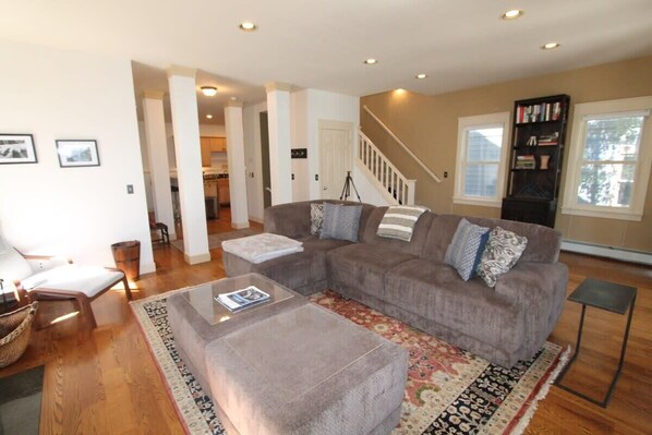 TV, fireplace, DVD player, offices - Big Sky House, Pitchfork, Garage, Dog Friendly (Mt. Crested Butte)