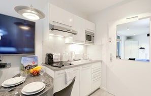 Apartment (Dünenvilla Comfort) | Wohnzimmer | Fernseher