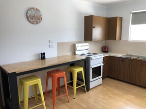 Fridge, microwave, oven, coffee/tea maker - Coast Road Beach House. (Moonta Bay)