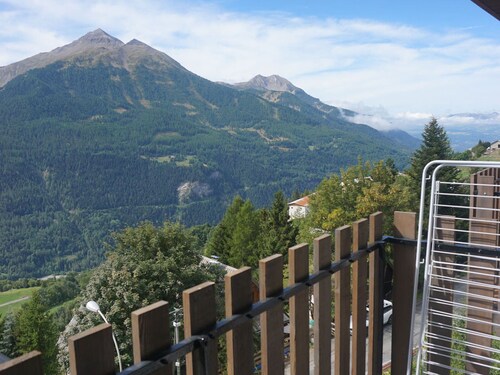 Studio cabin 27 sqm, 4 people, pets allowed, balcony