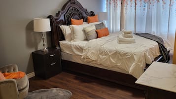 3 bedrooms, iron/ironing board, free WiFi, bed sheets