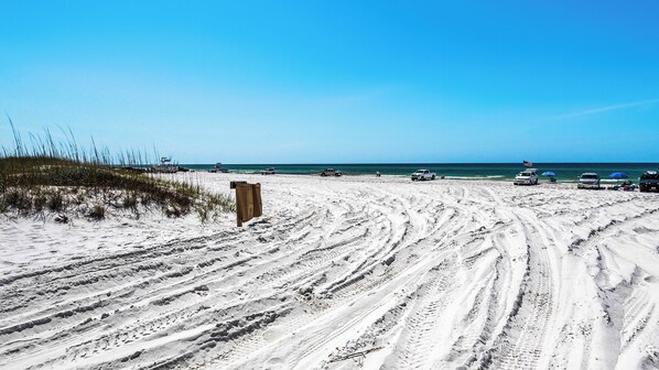 Beach nearby