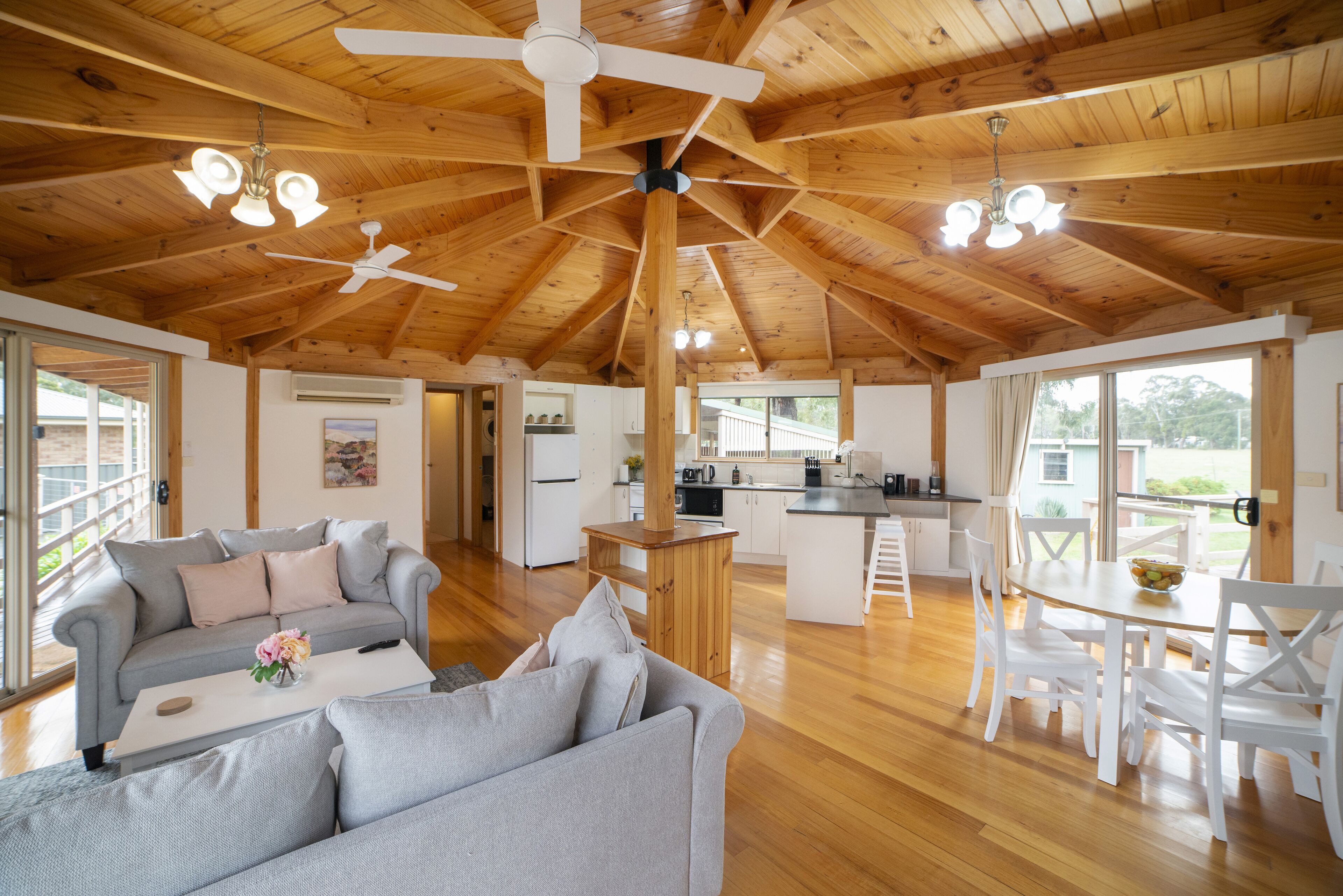 Discover inviting interiors that blend comfort and style for a delightful stay.