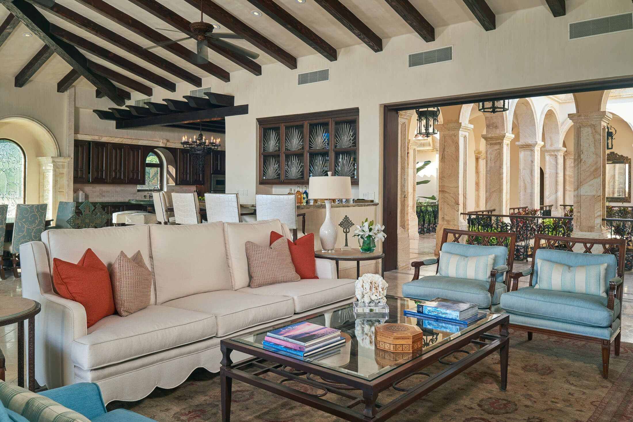 Stunning 6BR Beachfront Casa Milagro w/ Pool, Home Gym, WiFi, Central AC + More