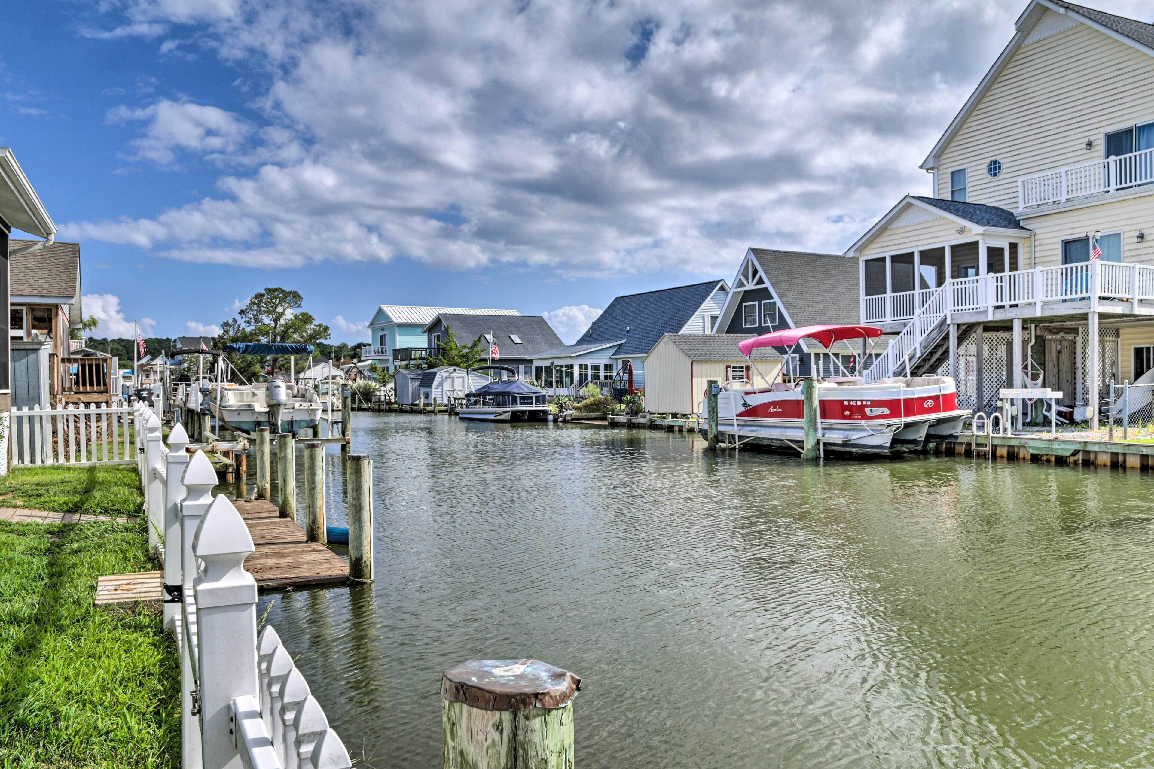 Modern Ocean City Home w/ Waterfront Access