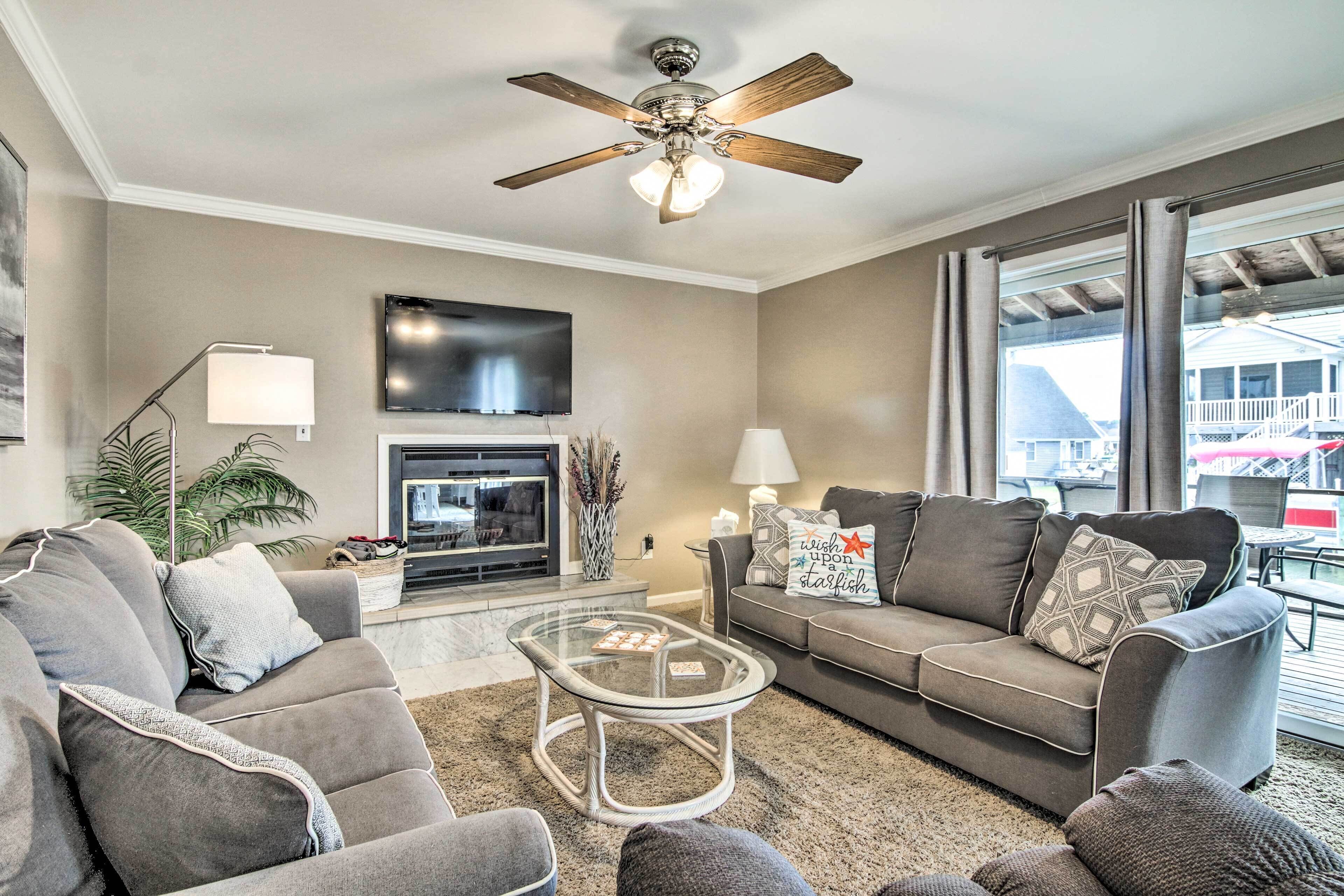 Modern Ocean City Home w/ Waterfront Access