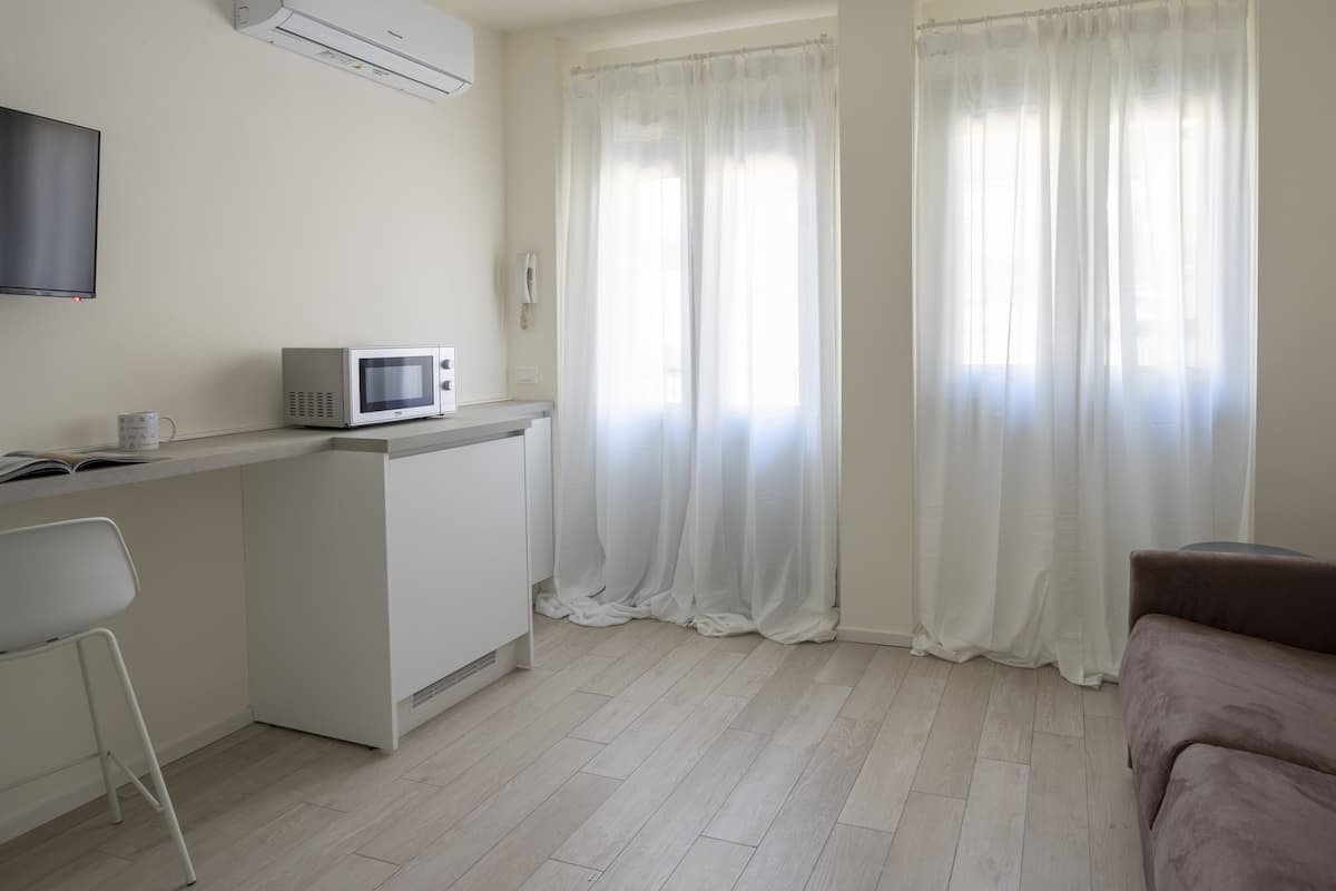 Estudio económico, para no fumadores | Área de sala de estar