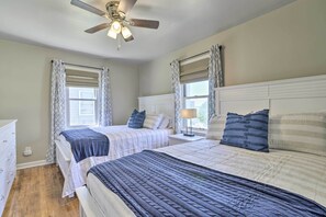 2 Schlafzimmer, Bügeleisen/Bügelbrett, kostenloses Internet, Bettwäsche