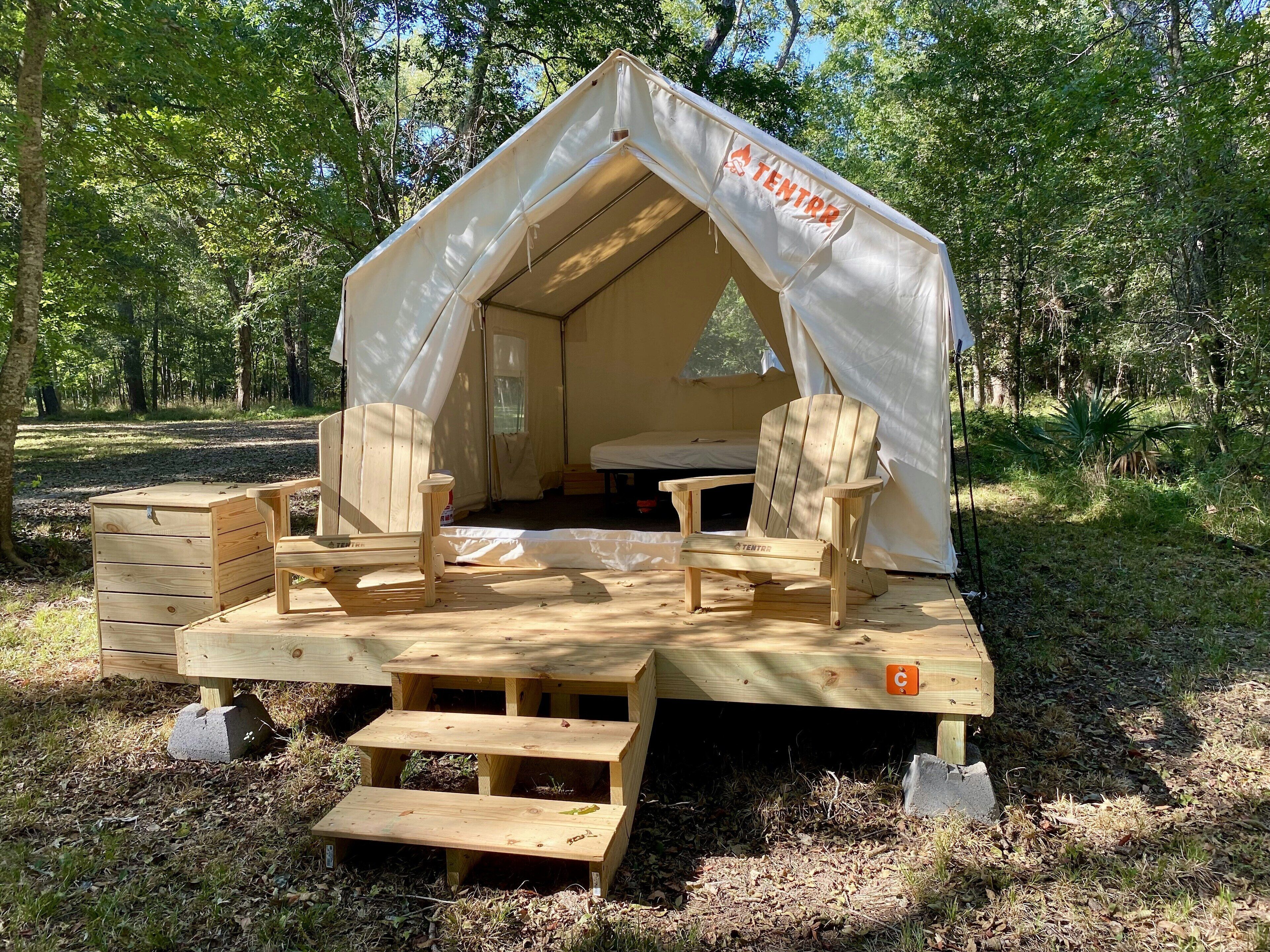 Tentrr State Park Site - Texas Brazos Bend State Park - Trailside C - Single Cam
