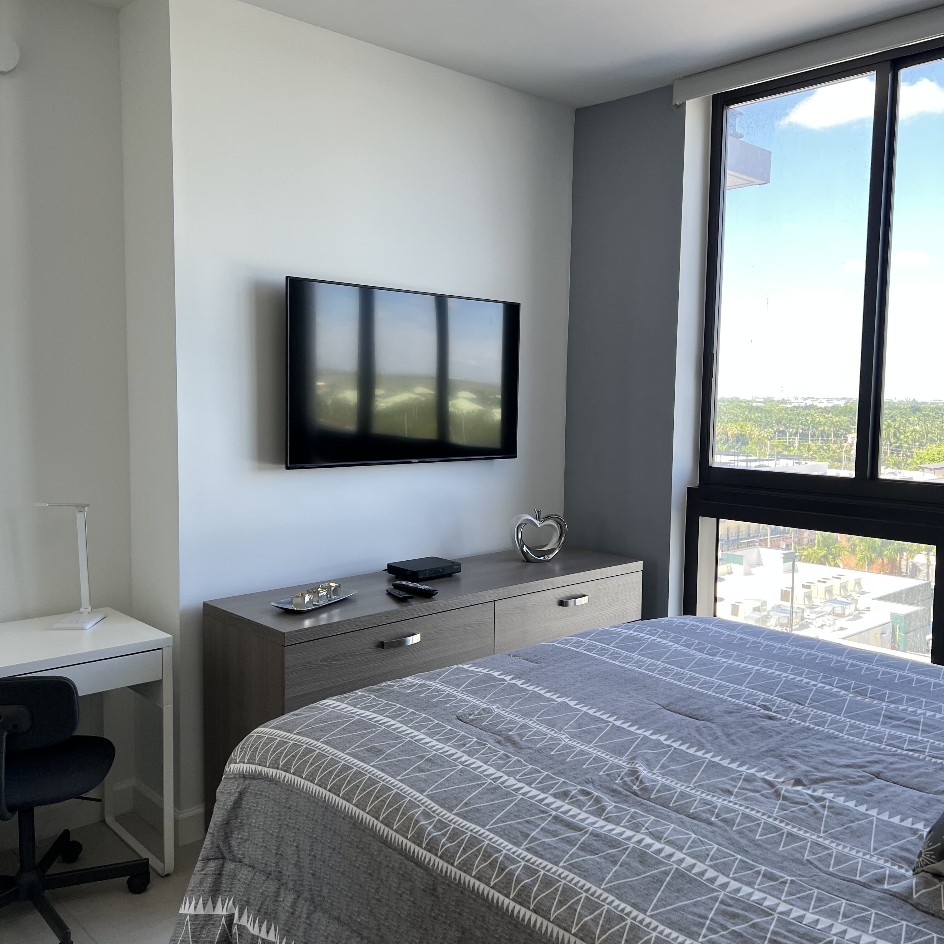 Great unit next to restaurants walk paths and nightlife.