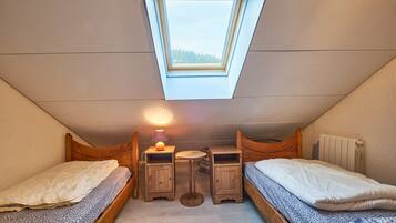 3 soveværelser, strygejern/strygebræt