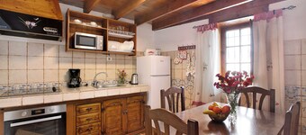 Casa de vacaciones "Casa Los Diablitos" con vistas a la montaña, terraza y Wi-Fi