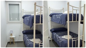 2 chambres, fer et planche à repasser, Wi-Fi gratuit, draps fournis