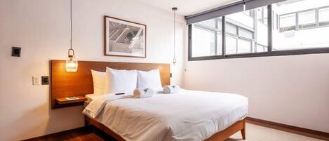 1 bedroom, iron/ironing board, travel crib, WiFi