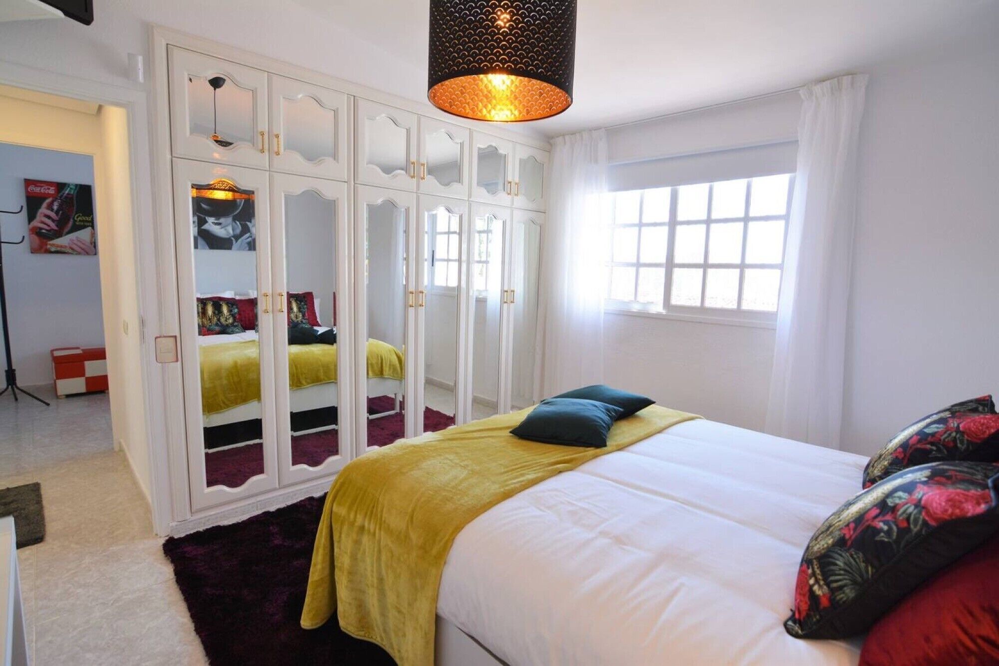 3 bedrooms, iron/ironing board, free WiFi, bed sheets