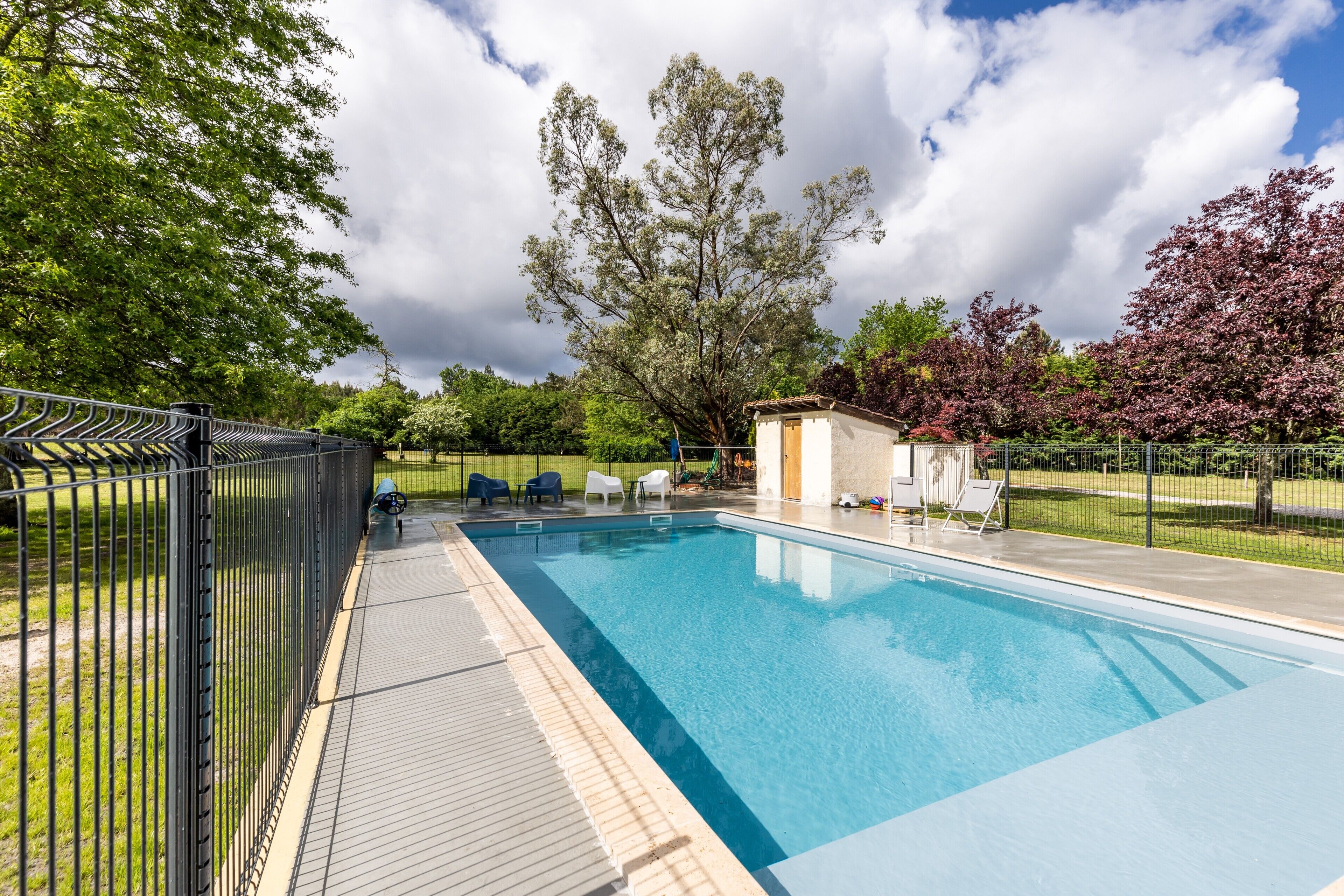 Una piscina climatizada