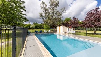 Una piscina climatizada