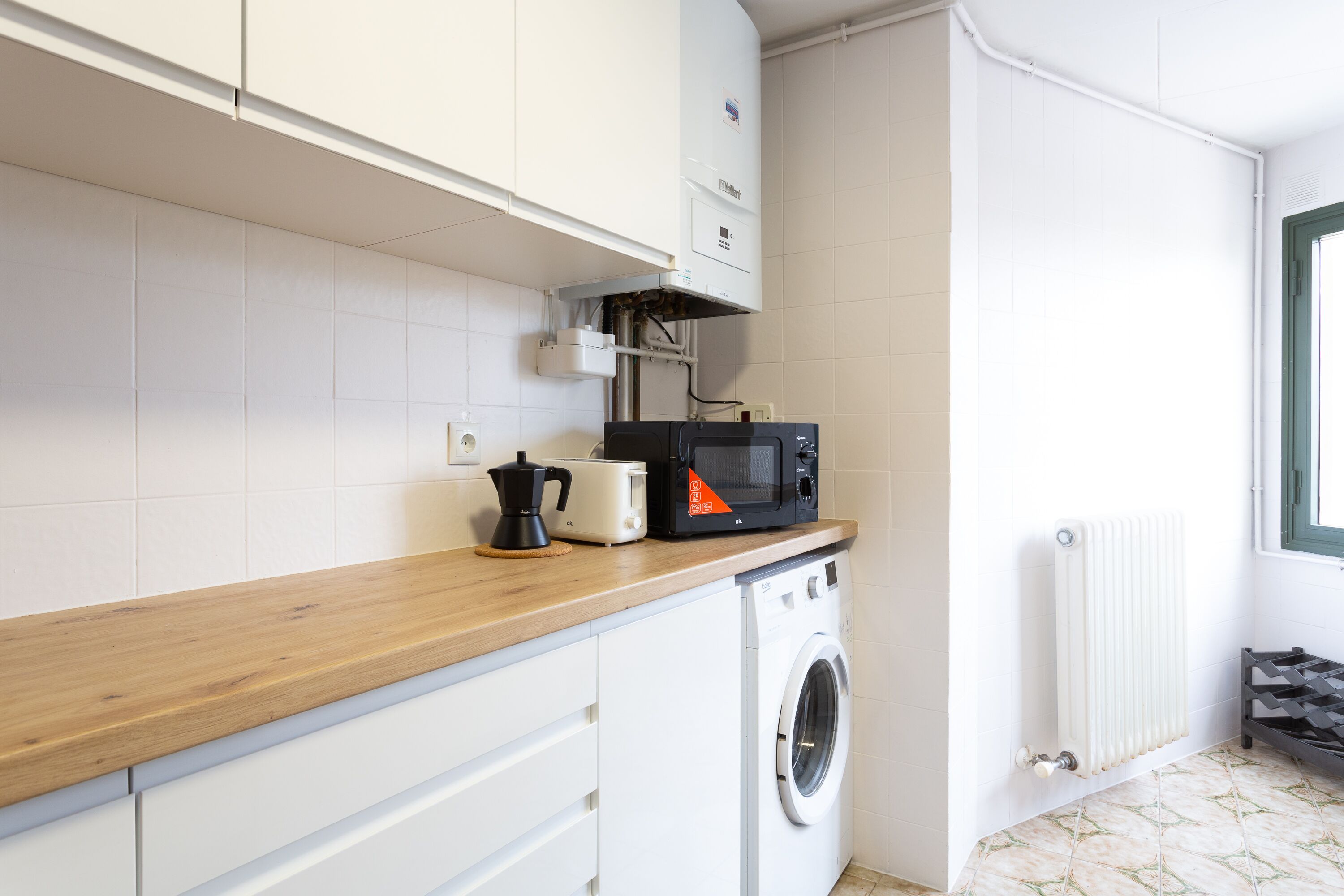 Apartamento 'Super beach' con vistas al mar, terraza y Wi-Fi