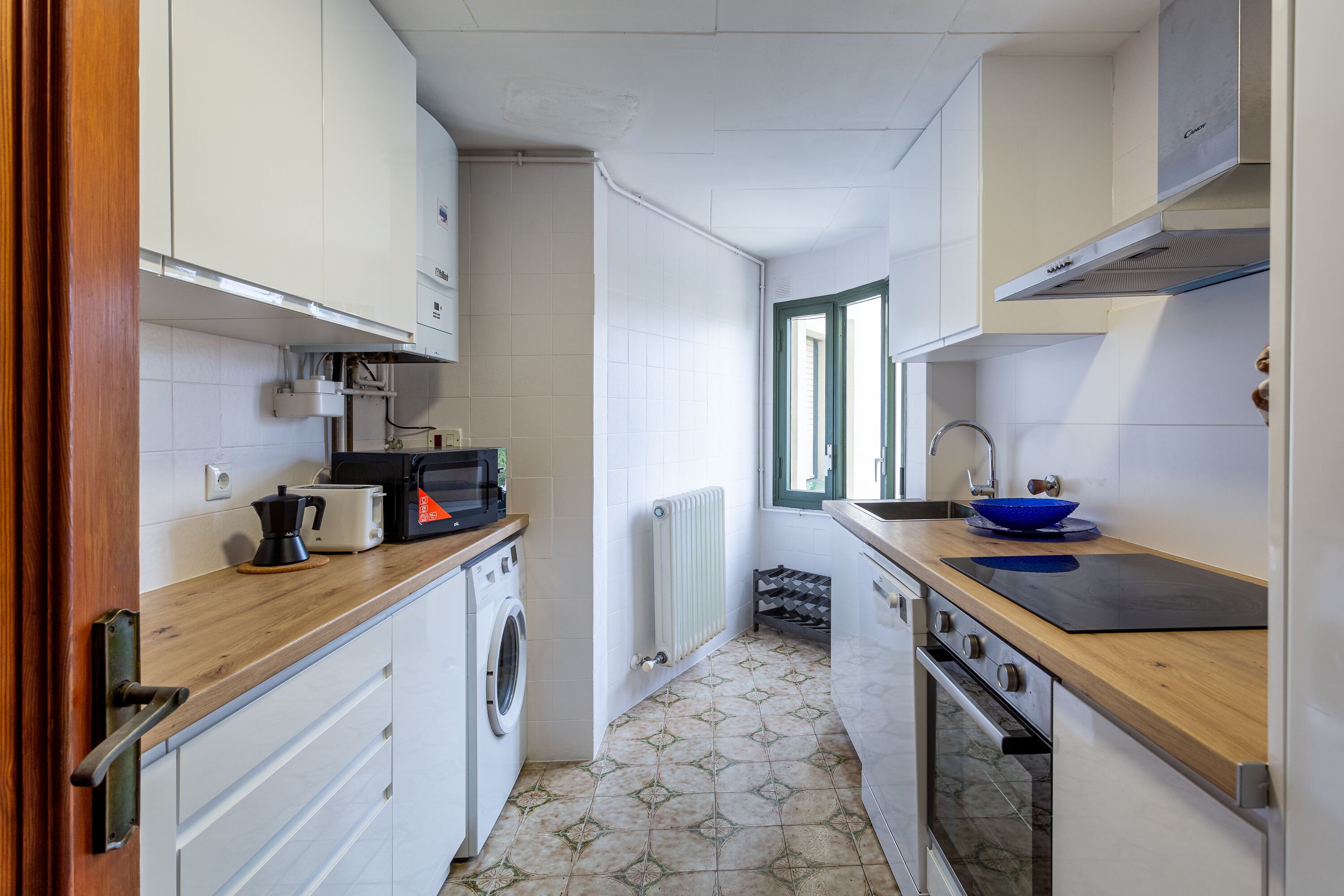 Apartamento 'Super beach' con vistas al mar, terraza y Wi-Fi