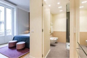 1 Schlafzimmer, Bügeleisen/Bügelbrett, kostenloses WLAN, Bettwäsche