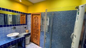 Ferienhaus, Mehrere Betten | Badezimmer | Dusche, Haartrockner, Handtücher