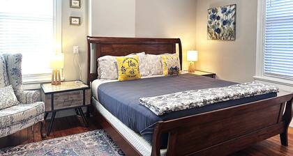 Urban Bloom/King Bed/2TVs/Free Parking/Museums