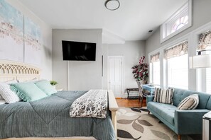 1 chambre, bureau, fer et planche à repasser, Wi-Fi