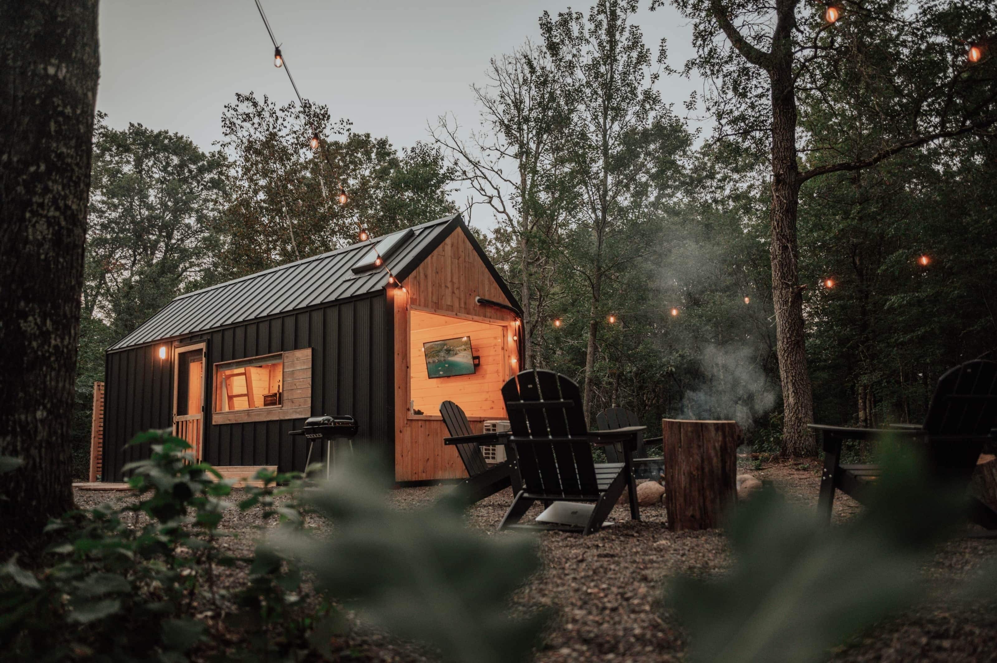 Foxes Landing Tiny Home in the Woods