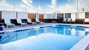 Seasonal outdoor pool