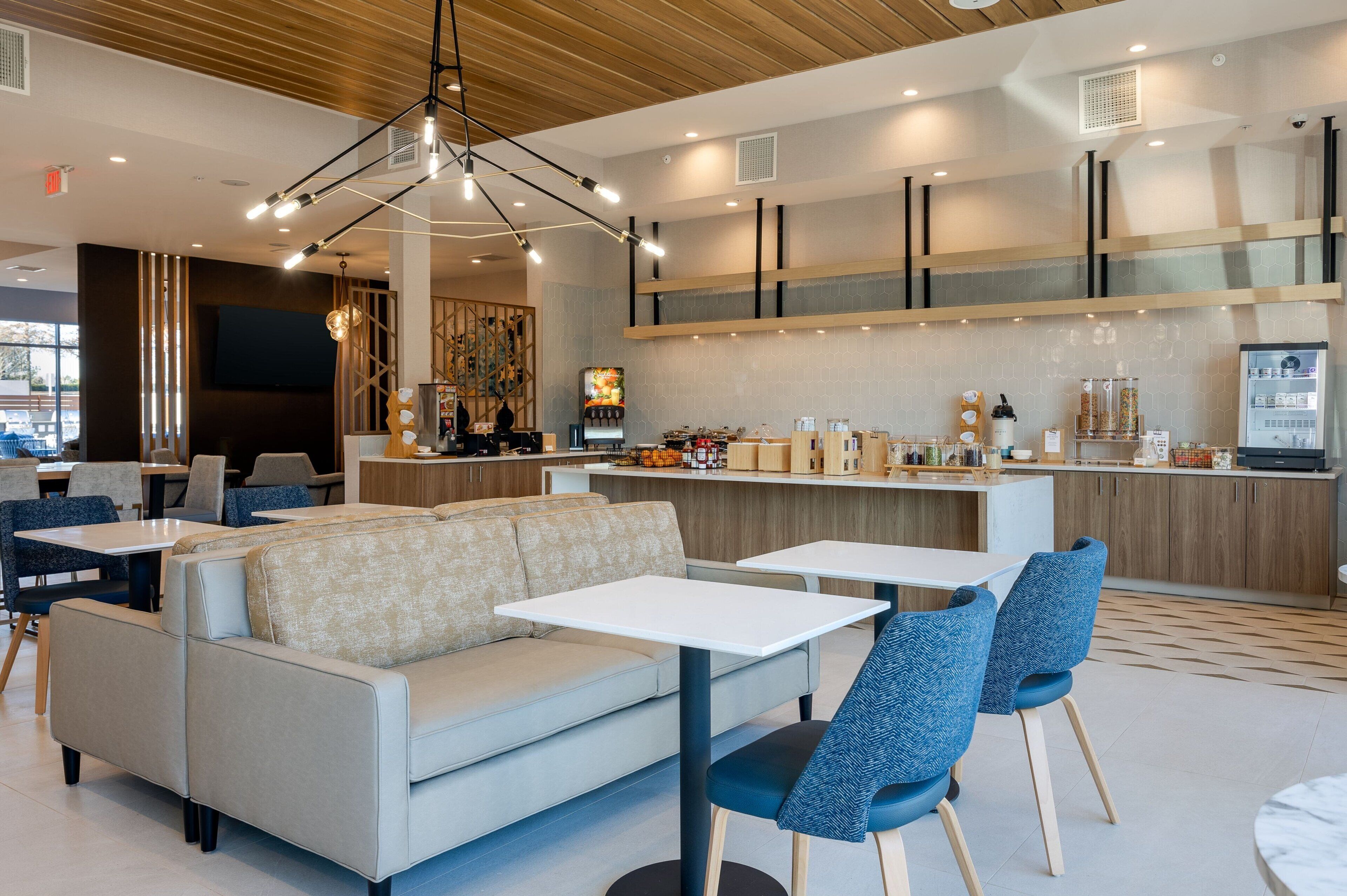 Gratis frukostbuffé varje dag 