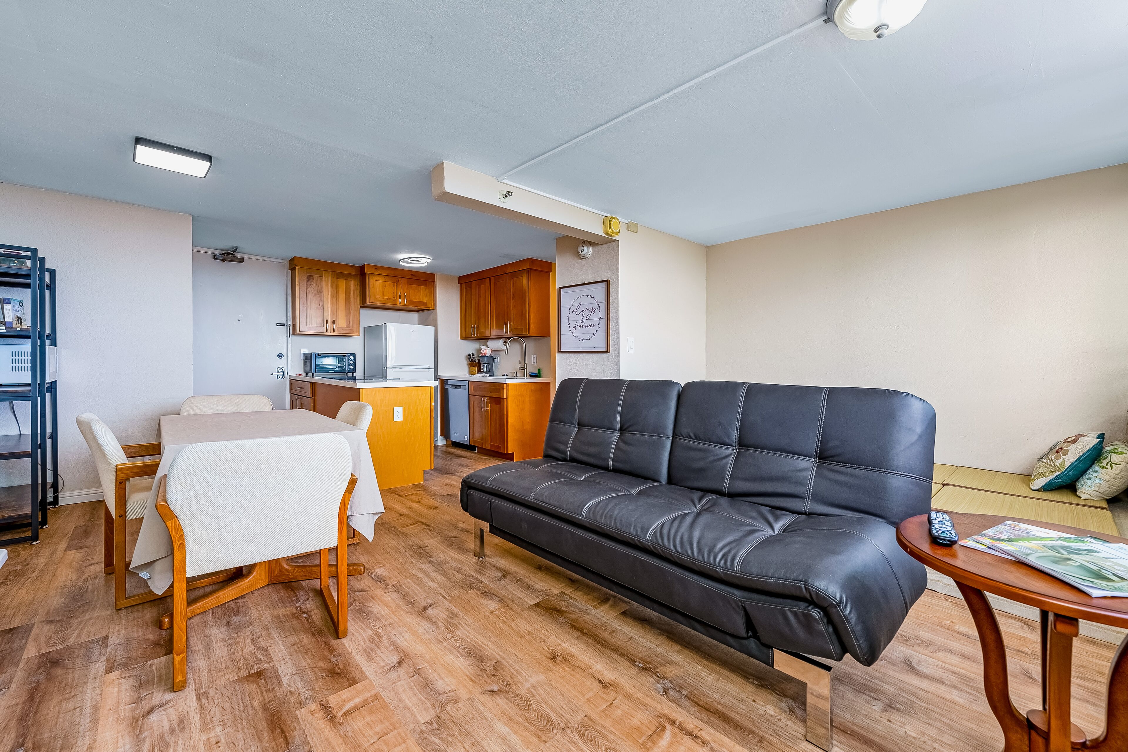 Central ocean-view condo with grill deck, pool, & hot tub - near beach