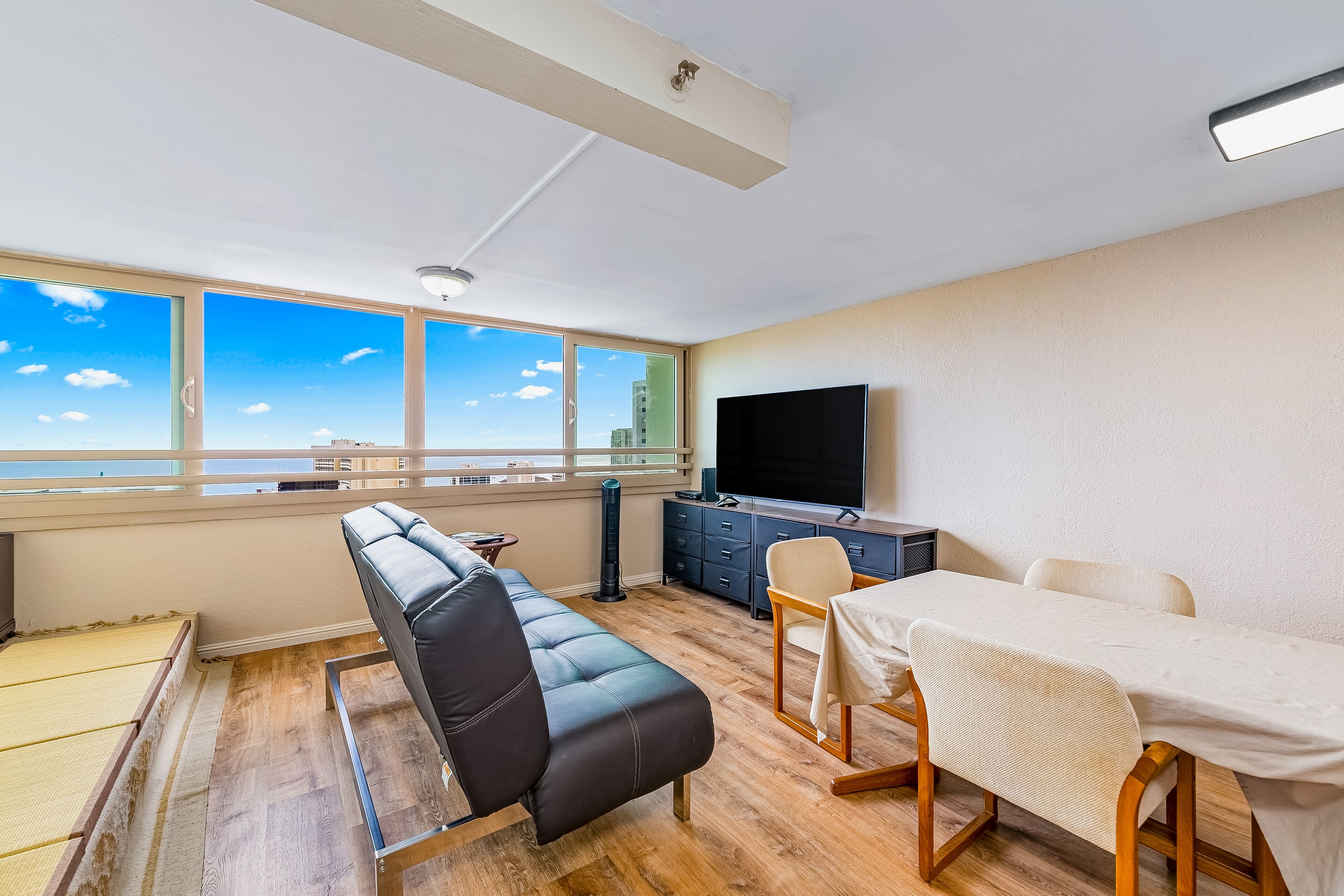 Central ocean-view condo with grill deck, pool, & hot tub - near beach