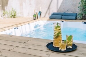 Private spa tub - Colegio Charm House (Tavira)
