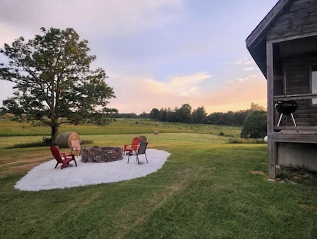 Terrace/patio. The Connie Cabin