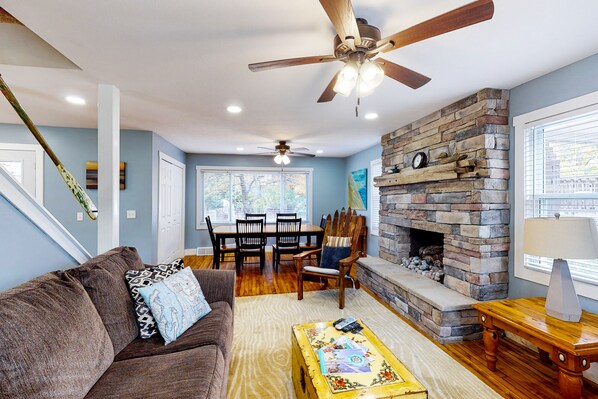 تلفزيون، مدفأة