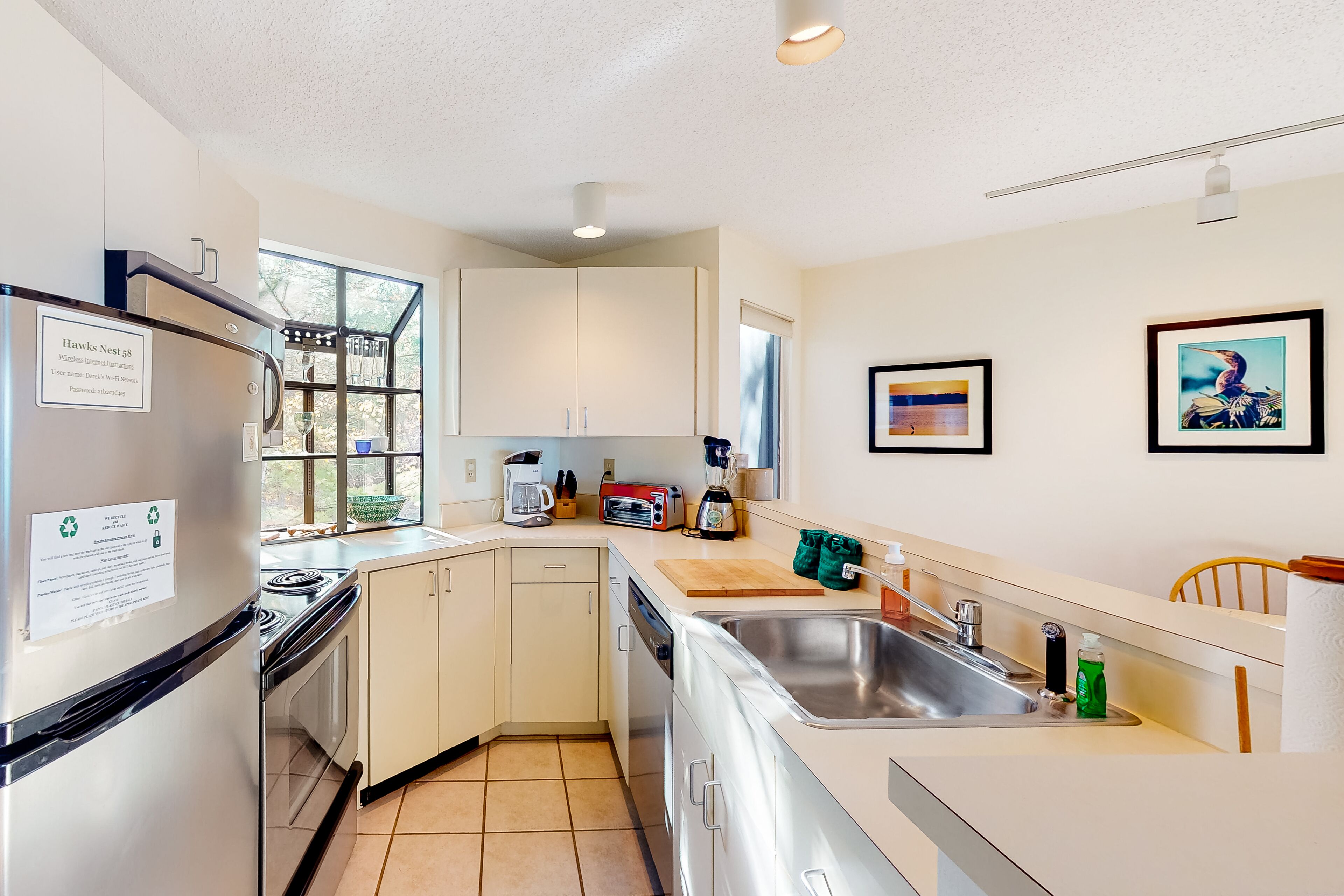 Condo with lake views