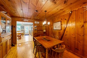 Dining - Updated historical cottage near the beach with a fireplace, washer/dryer, AC (Empire)