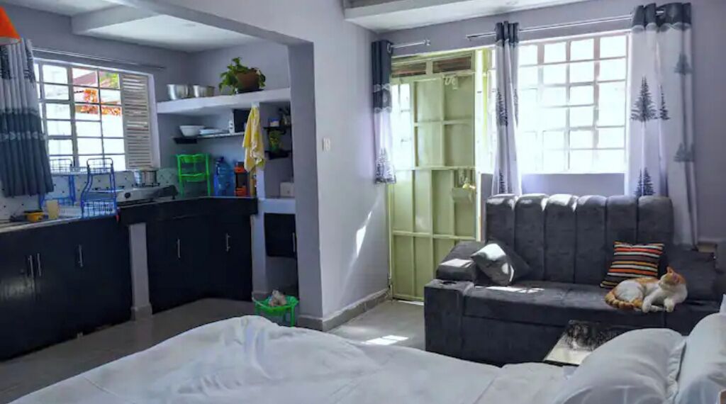 1 dormitori, escriptori i wifi 