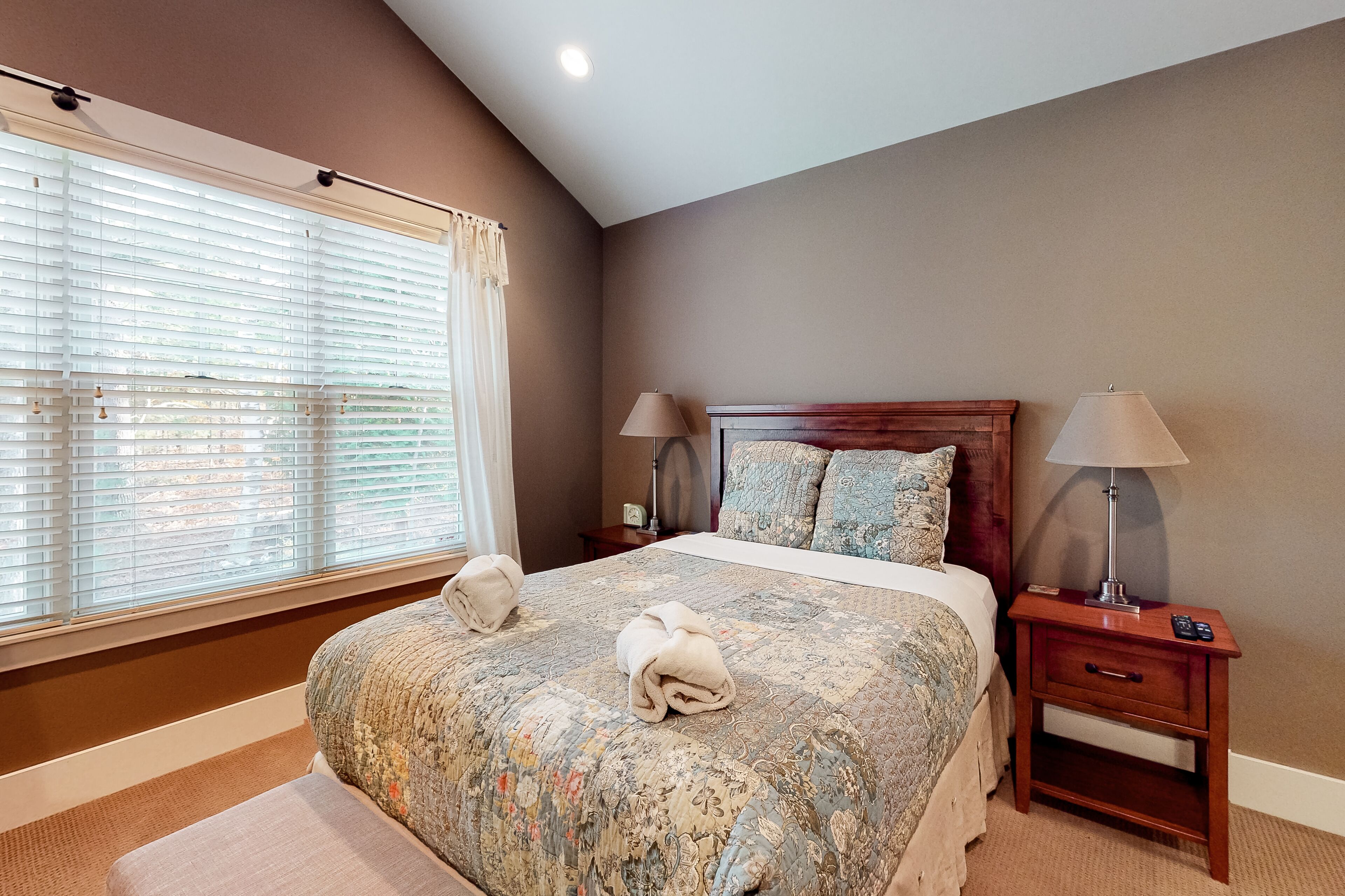 Beautiful updated home in downtown Glen Arbor with front porch, fireplace, grill