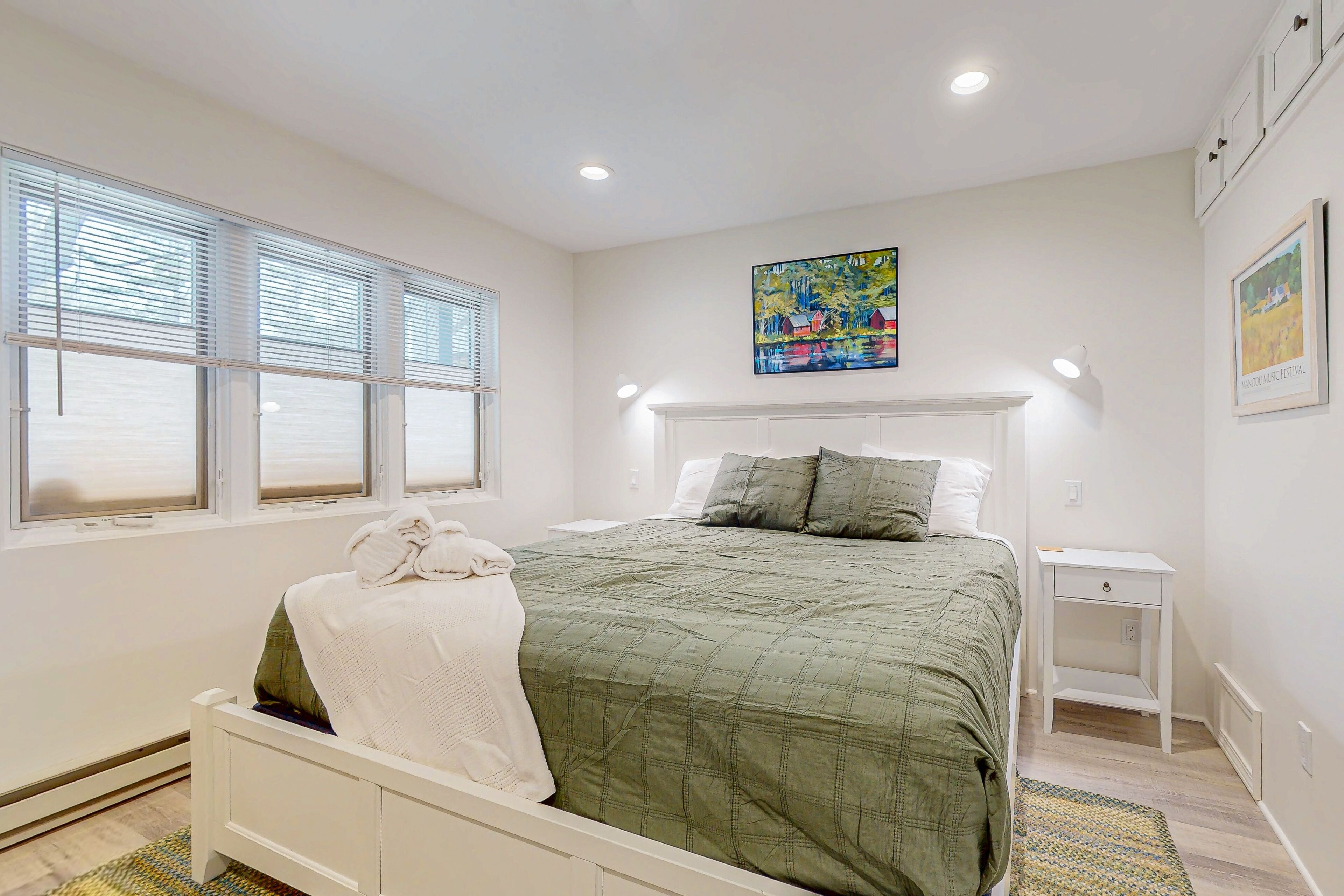 1 bedroom, internet, bed sheets