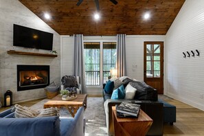 Smart TV, chimenea, Netflix y servicios de streaming 