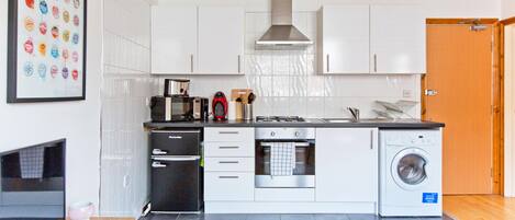 Microwave, oven, stovetop