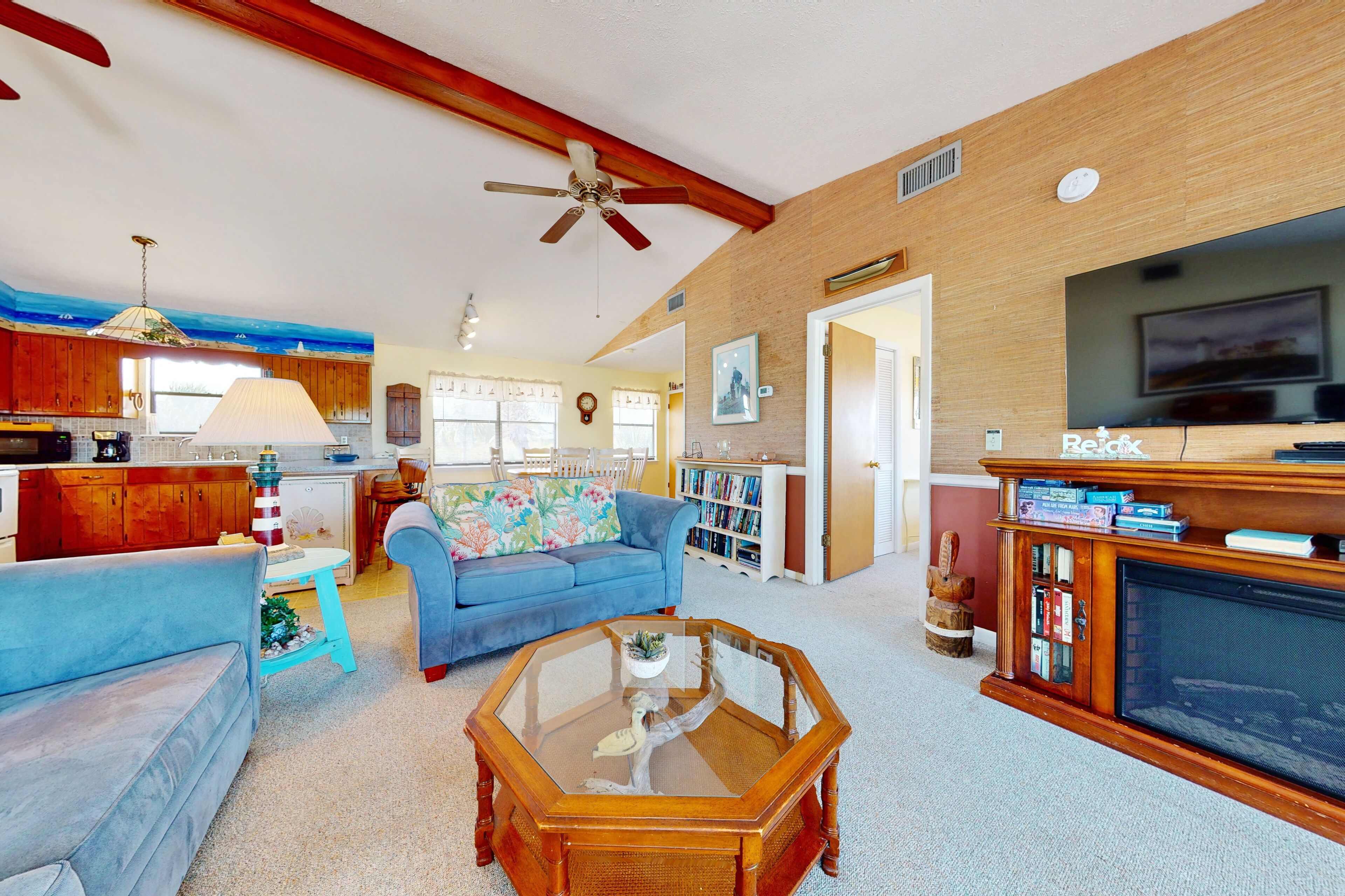 Ocean-view home with private outdoor pool, outdoor shower, beach gear
